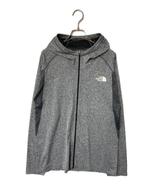 THE NORTH FACE（ザ ノース フェイス）THE NORTH FACE (ザ ノース フェイス) チューブボディ フルジップフーディ グレー サイズ:Lの古着・服飾アイテム