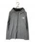 THE NORTH FACE（ザ ノース フェイス）の古着「チューブボディ フルジップフーディ」｜グレー