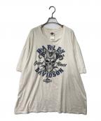 HARLEY-DAVIDSONハーレーダビッドソン）の古着「プリントTシャツ」｜ホワイト