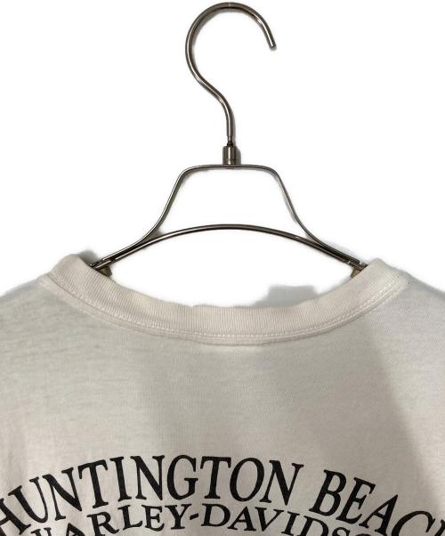 HARLEY-DAVIDSON（ハーレーダビッドソン）HARLEY-DAVIDSON (ハーレーダビッドソン) プリントTシャツ ホワイト サイズ:4XLの古着・服飾アイテム