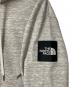 中古・古着 THE NORTH FACE (ザ ノース フェイス) スクエアロゴフーディ グレー サイズ:Ｍ：6000円