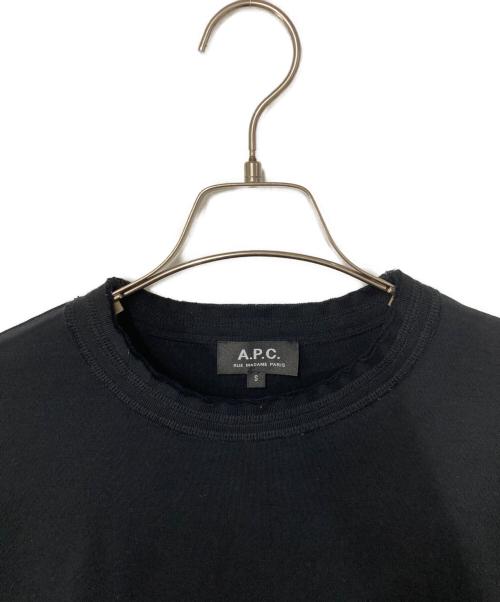 A.P.C.（アーペーセー）A.P.C. (アーペーセー) クルーネックスウェット ブラック サイズ:Sの古着・服飾アイテム