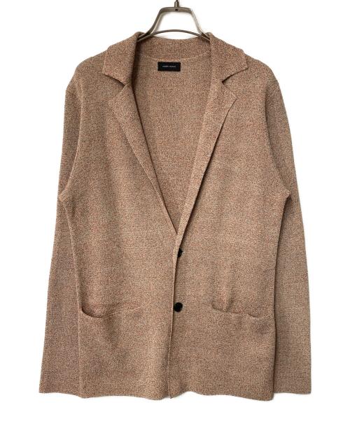 JOSEPH HOMME（ジョゼフ オム）JOSEPH HOMME (ジョゼフ オム) ニットテーラードジャケット ベージュ サイズ:46の古着・服飾アイテム
