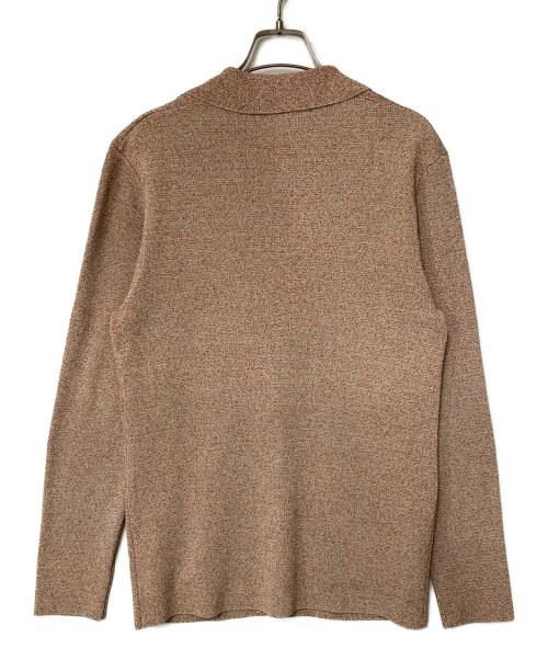 JOSEPH HOMME（ジョゼフ オム）JOSEPH HOMME (ジョゼフ オム) ニットテーラードジャケット ベージュ サイズ:46の古着・服飾アイテム