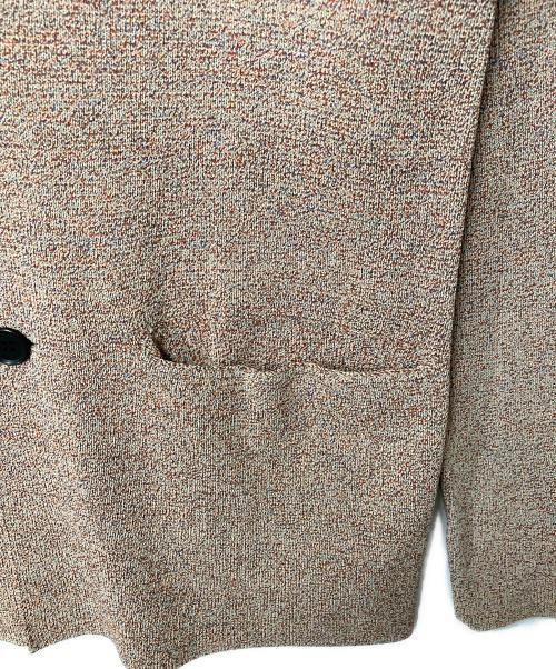 JOSEPH HOMME（ジョゼフ オム）JOSEPH HOMME (ジョゼフ オム) ニットテーラードジャケット ベージュ サイズ:46の古着・服飾アイテム