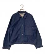 Traditional Weatherwearトラディショナルウェザーウェア）の古着「WORK JACKET 001D デニムジャケット」｜インディゴ