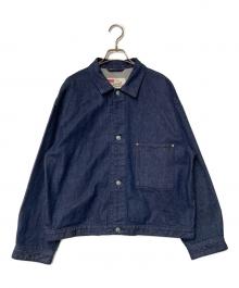 Traditional Weatherwear（トラディショナルウェザーウェア）の古着「WORK JACKET 001D デニムジャケット」｜インディゴ