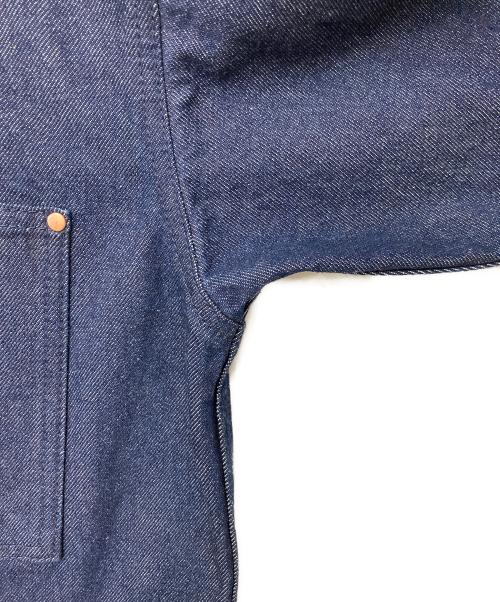 Traditional Weatherwear（トラディショナルウェザーウェア）Traditional Weatherwear (トラディショナルウェザーウェア) WORK JACKET 001D デニムジャケット インディゴ サイズ:36の古着・服飾アイテム