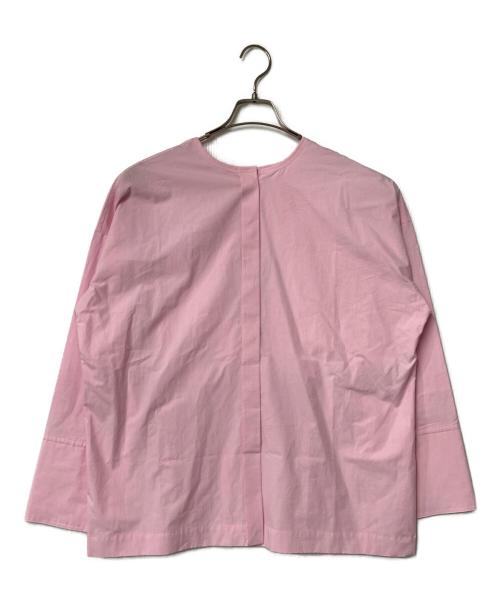 Curensology（カレンソロジー）Curensology (カレンソロジー) 長袖ブラウス ピンク サイズ:Freeの古着・服飾アイテム