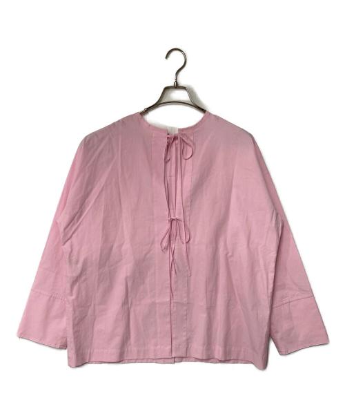 Curensology（カレンソロジー）Curensology (カレンソロジー) 長袖ブラウス ピンク サイズ:Freeの古着・服飾アイテム
