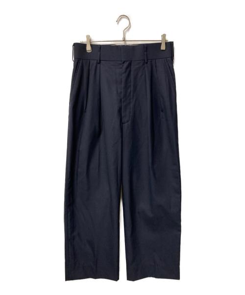 J.PRESS（ジェイプレス）J.PRESS (ジェイプレス) digawel (ディガウェル) CRST 2タックパンツ ネイビー サイズ:2の古着・服飾アイテム