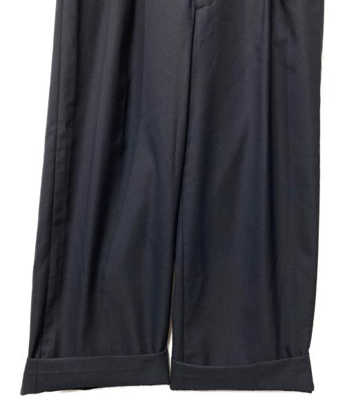 J.PRESS（ジェイプレス）J.PRESS (ジェイプレス) digawel (ディガウェル) CRST 2タックパンツ ネイビー サイズ:2の古着・服飾アイテム