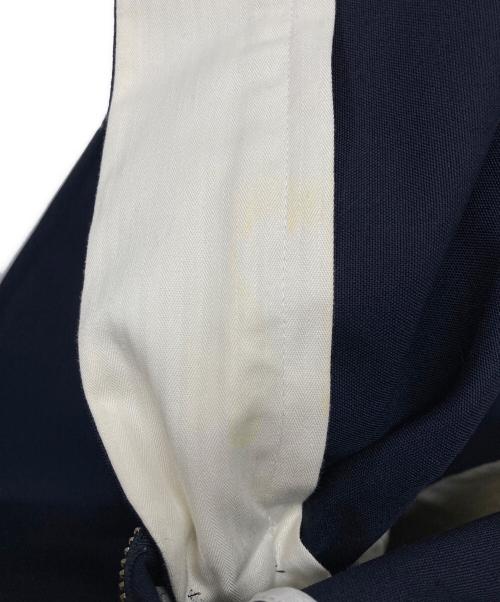 J.PRESS（ジェイプレス）J.PRESS (ジェイプレス) digawel (ディガウェル) CRST 2タックパンツ ネイビー サイズ:2の古着・服飾アイテム
