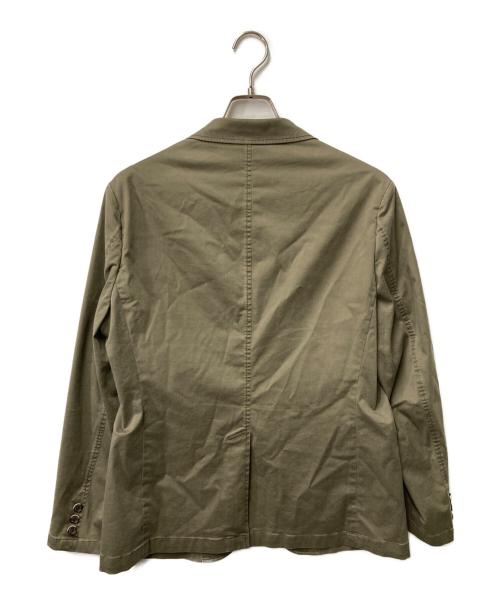 JOSEPH ABBOUD（ジョセフアブード）JOSEPH ABBOUD (ジョセフアブード) ヴィンテージコットンストレッチ ジャケット カーキ サイズ:Ｍの古着・服飾アイテム