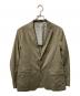 JOSEPH ABBOUD（ジョセフアブード）の古着「ヴィンテージコットンストレッチ ジャケット」｜カーキ