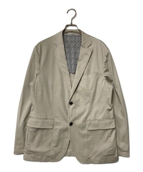 JOSEPH ABBOUD（ジョセフアブード）JOSEPH ABBOUD (ジョセフアブード) ヴィンテージコットンストレッチ ジャケット グレー サイズ:Ｍの古着・服飾アイテム