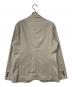 JOSEPH ABBOUD (ジョセフアブード) ヴィンテージコットンストレッチ ジャケット グレー サイズ:Ｍ：6000円
