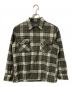 PENDLETON（ペンドルトン）の古着「60’s ウールチェックシャツ」｜ベージュ×オリーブ