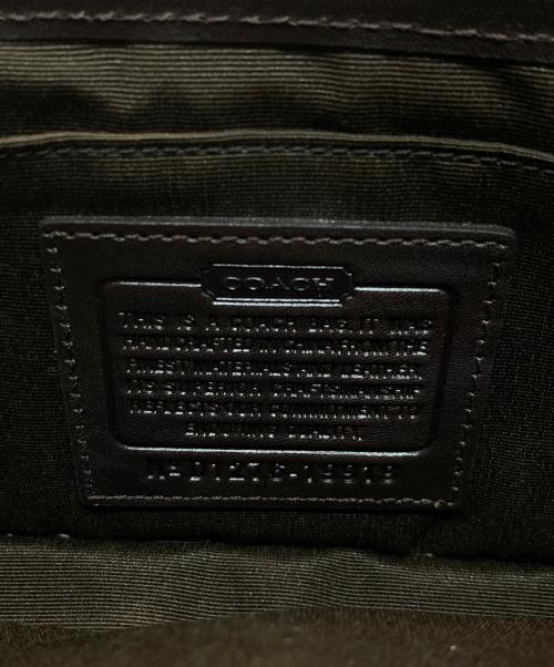 COACH（コーチ）COACH (コーチ) シグネチャーショルダーバッグ ブラウン×ベージュの古着・服飾アイテム
