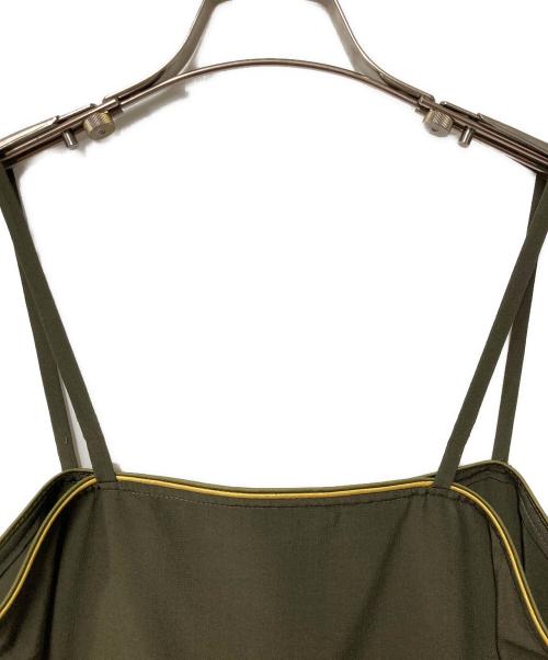 GUCCI（グッチ）GUCCI (グッチ) シルクキャミソール カーキ サイズ:42の古着・服飾アイテム