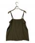 GUCCI (グッチ) シルクキャミソール カーキ サイズ:42：5000円