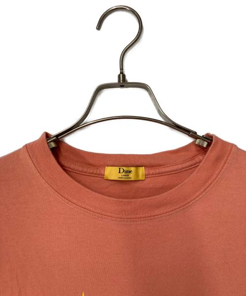 Dime（ダイム）Dime (ダイム) Weather T Shirt ピンク サイズ:Lの古着・服飾アイテム