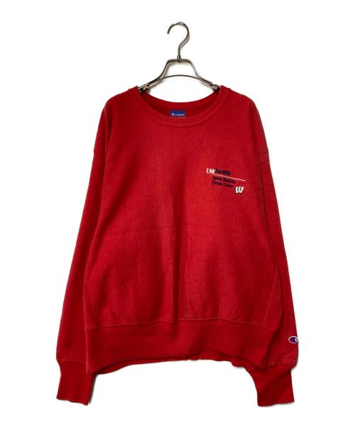Champion（チャンピオン）Champion (チャンピオン) リバースウィーブスウェット レッド サイズ:Lの古着・服飾アイテム