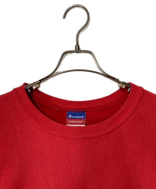Champion（チャンピオン）Champion (チャンピオン) リバースウィーブスウェット レッド サイズ:Lの古着・服飾アイテム