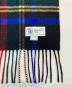 JOHNSTONS OF ELGIN (ジョンストンズ オブ エルガン) カシミヤチェックマフラー レッド×グリーン：13000円