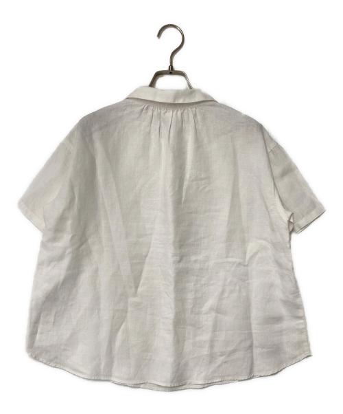 CLASKA（クラスカ）CLASKA (クラスカ) D リネンプルオーバーブラウス ホワイト サイズ:38の古着・服飾アイテム