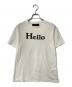 MADISON BLUE（マディソンブルー）の古着「HELLO TEE」｜ホワイト
