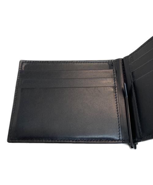 Saint Laurent Paris（サンローランパリ）Saint Laurent Paris (サンローランパリ) タイニーカサンドラビルクリップウォレット ブラックの古着・服飾アイテム
