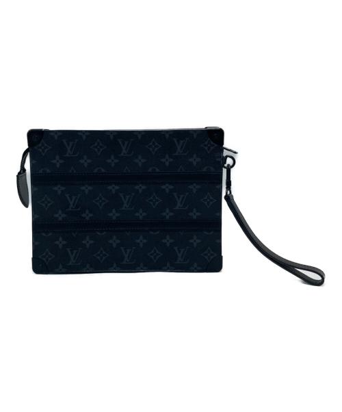 LOUIS VUITTON（ルイ ヴィトン）LOUIS VUITTON (ルイ ヴィトン) トランク ポシェット ブラックの古着・服飾アイテム