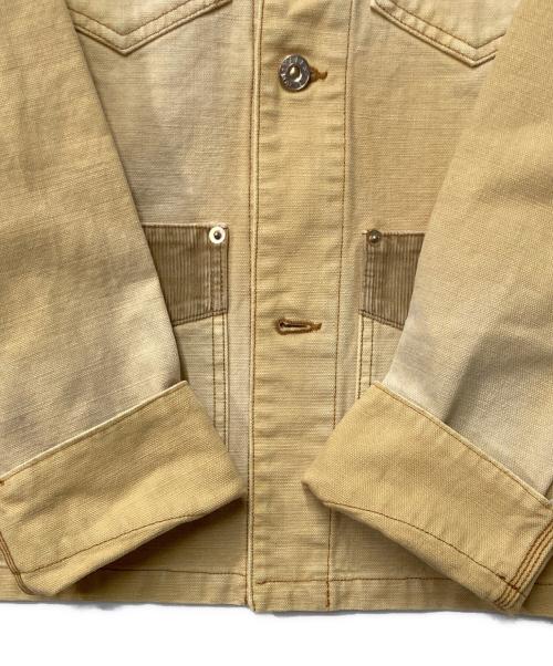 WALES BONNER（ウェールズボナー）WALES BONNER (ウェールズボナー) SIERRA CANVAS JACKET ベージュ サイズ:Ｍの古着・服飾アイテム