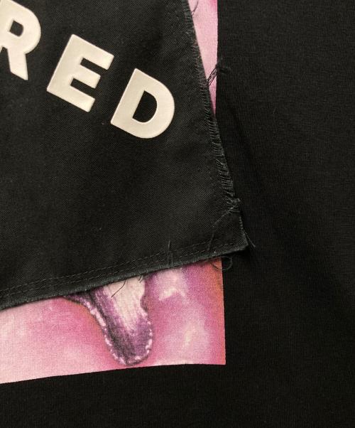DIESEL（ディーゼル）DIESEL (ディーゼル) CENSORED Tシャツ ブラック サイズ:Mの古着・服飾アイテム
