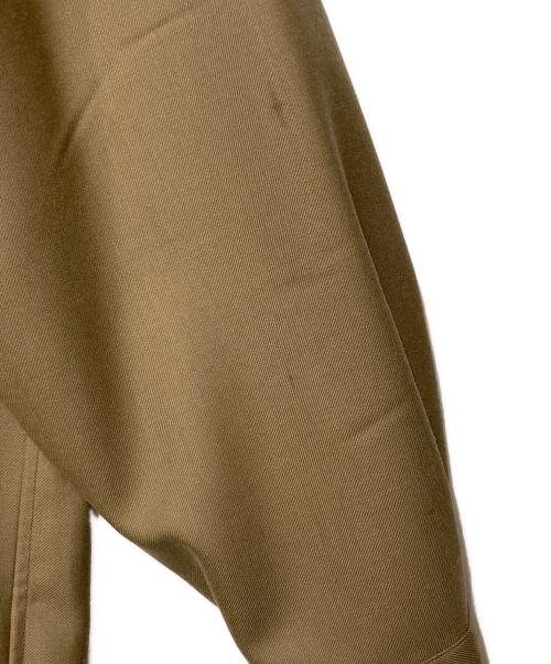 JOHN SMEDLEY（ジョンスメドレー）JOHN SMEDLEY (ジョンスメドレー) バンドカラーシャツ ブラウン サイズ:Mの古着・服飾アイテム