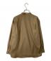 JOHN SMEDLEY (ジョンスメドレー) バンドカラーシャツ ブラウン サイズ:M：4500円