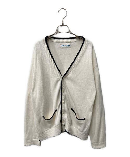 Wiss. Key（ウィス・キー）Wiss. Key (ウィス・キー) Vネックカーディガン ホワイト サイズ:Ｍの古着・服飾アイテム