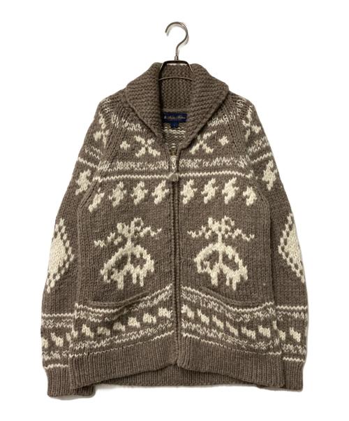 BROOKS BROTHERS（ブルックスブラザーズ）BROOKS BROTHERS (ブルックスブラザーズ) カウチンカーディガン ベージュ サイズ:Sの古着・服飾アイテム