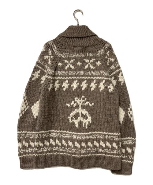 BROOKS BROTHERS（ブルックスブラザーズ）BROOKS BROTHERS (ブルックスブラザーズ) カウチンカーディガン ベージュ サイズ:Sの古着・服飾アイテム