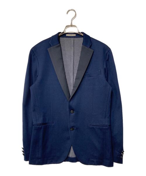 BOGLIOLI（ボリオリ）BOGLIOLI (ボリオリ) DOVER ジャケット ネイビー×ブラック サイズ:48の古着・服飾アイテム