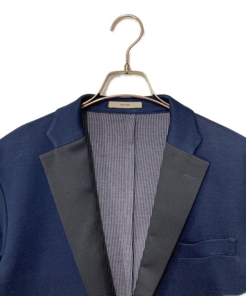BOGLIOLI（ボリオリ）BOGLIOLI (ボリオリ) DOVER ジャケット ネイビー×ブラック サイズ:48の古着・服飾アイテム