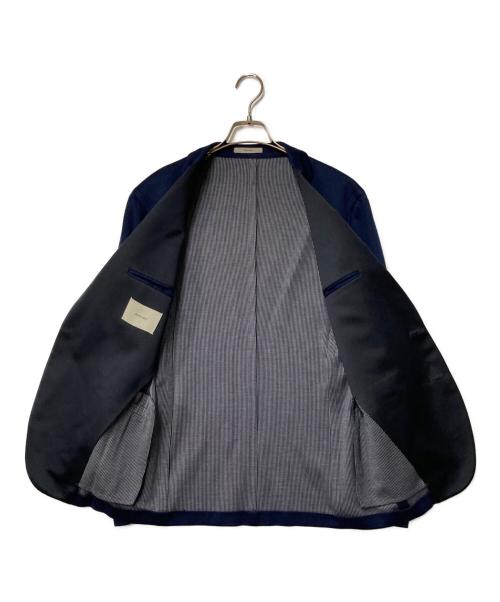 BOGLIOLI（ボリオリ）BOGLIOLI (ボリオリ) DOVER ジャケット ネイビー×ブラック サイズ:48の古着・服飾アイテム