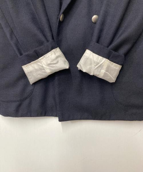 BOGLIOLI（ボリオリ）BOGLIOLI (ボリオリ) DOVER ダブルジャケット ネイビー サイズ:不明　実寸参照の古着・服飾アイテム