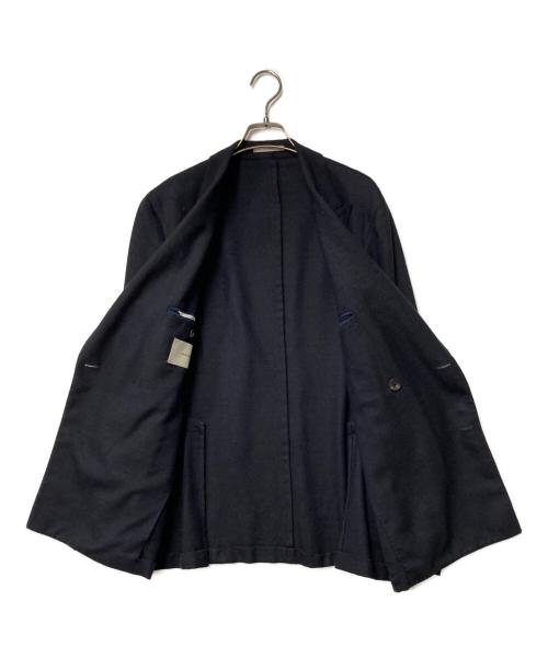 BOGLIOLI（ボリオリ）BOGLIOLI (ボリオリ) DOVER ダブルジャケット ネイビー サイズ:不明　実寸参照の古着・服飾アイテム