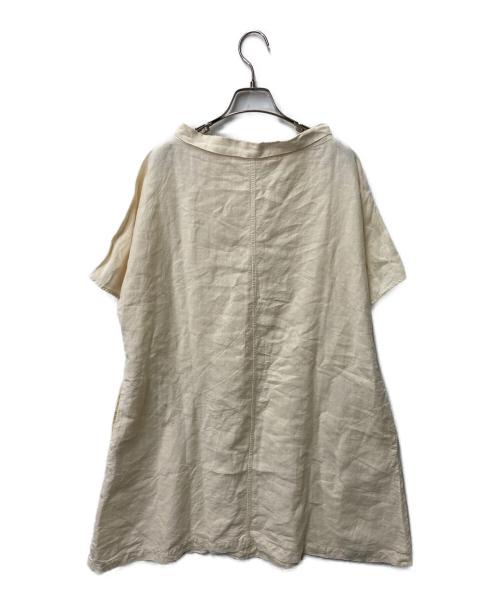 nest Robe（ネストローブ）nest Robe (ネストローブ) リネンワンピース アイボリー サイズ:Freeの古着・服飾アイテム