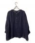 nest Robe (ネストローブ) リネンワイドブラウス ネイビー サイズ:表紙無し：7000円