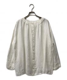 nest Robe（ネストローブ）の古着「リネンブラウス」｜ホワイト