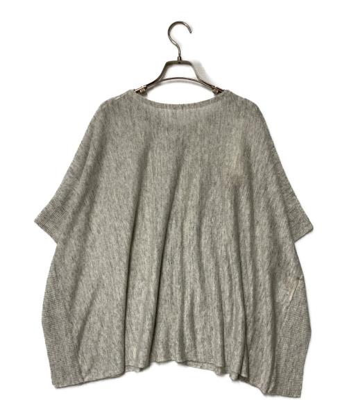 nest Robe（ネストローブ）nest Robe (ネストローブ) ワイドニットカーディガン  グレー サイズ:Freeの古着・服飾アイテム