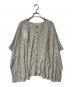 nest Robe（ネストローブ）の古着「ワイドニットカーディガン 」｜グレー